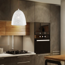 Lampa wisząca ażurowy, biały stożek Bene Candellux 31-70340