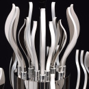 Lampa wisząca bardzo duża LED RegenBogen Megapolis 661015728