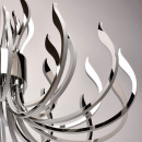 Lampa wisząca bardzo duża LED RegenBogen Megapolis 661015728