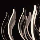 Lampa wisząca bardzo duża LED RegenBogen Megapolis 661015728