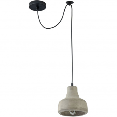 Lampa wisząca betonowy klosz Broni Maytoni Loft T433-PL-01-GR