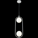 Lampa wisząca białe kule do jadalni Ring Maytoni Modern MOD013PL-02W