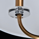 Lampa wisząca biały, duży abażur Palermo CHIARO Elegance 386017605