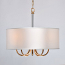 Lampa wisząca biały, duży abażur Palermo CHIARO Elegance 386017605