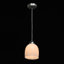 Lampa wisząca biały klosz szklany Claire MW-LIGHT Megapolis 354019101