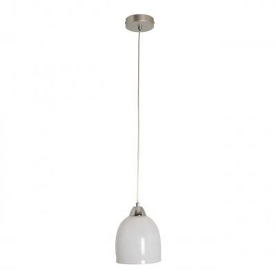Lampa wisząca biały klosz szklany Claire MW-LIGHT Megapolis 354019101