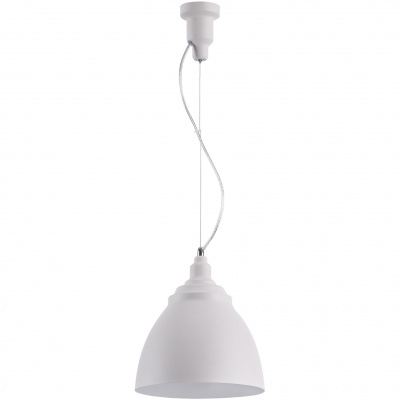 Lampa wisząca, biały, metalowy klosz Bellevue Maytoni Modern P534PL-01W