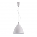 Lampa wisząca, biały, metalowy klosz Bellevue Maytoni Modern P534PL-01W