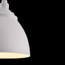 Lampa wisząca, biały, metalowy klosz Bellevue Maytoni Modern P534PL-01W