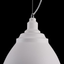 Lampa wisząca, biały, metalowy klosz Bellevue Maytoni Modern P534PL-01W