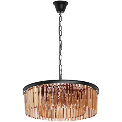 Lampa wisząca bursztynowe kryształy MW-Light Loft 498014806