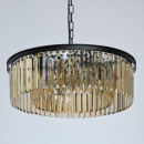 Lampa wisząca bursztynowe kryształy MW-Light Loft 498014806