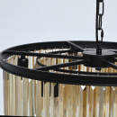 Lampa wisząca bursztynowe kryształy MW-Light Loft 498014806