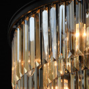 Lampa wisząca bursztynowe kryształy MW-Light Loft 498014806