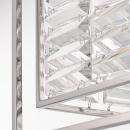 Lampa wisząca chromowana, kryształy w klatce Tening Maytoni MOD060PL-04CH