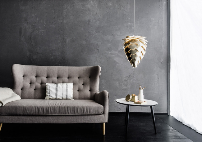 Lampa wisząca Conia UMAGE mosiądz