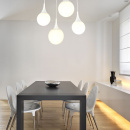 Lampa wisząca cztery białe krople Dewdrop Maytoni Modern P225-PL-150-N