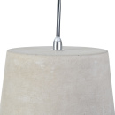 Lampa wisząca dekoracyjna z betonu Broni Maytoni Loft T440-PL-01-GR