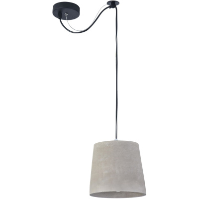 Lampa wisząca dekoracyjna z betonu Broni Maytoni Loft T440-PL-01-GR