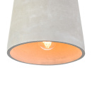 Lampa wisząca dekoracyjna z betonu Broni Maytoni Loft T440-PL-01-GR