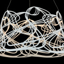 Lampa wisząca designerska, nietypowa Elva Maytoni Modern P229-PL-01-W