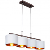 Lampa wisząca do jadalni 4 klosze Vitaluce VE4840-7/4S