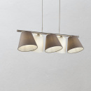 Lampa wisząca do jadalni - 5 abażurów Tarrasa Maytoni MOD009PL-05N