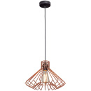 Lampa wisząca do kuchni geometryczna, druciana Vitaluce VE4821-1/1S