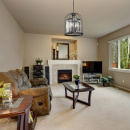 Lampa wisząca do kuchni, jadalni, sztabkowe kryształy, czarna klatka Vitaluce VE5145-1/4