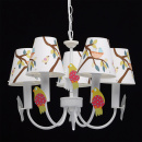 Lampa wisząca do pokoju dziecięcego Ptaki MW-LIGHT 365014305