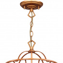 Lampa wisząca do sypialni złota z kryształami Royalty Favourite 2021-3P