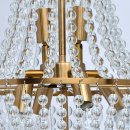 Lampa wisząca do wysokich pomieszczeń, szklane kulki Venezia MW-LIGHT Crystal 111012406