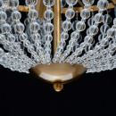 Lampa wisząca do wysokich pomieszczeń, szklane kulki Venezia MW-LIGHT Crystal 111012406