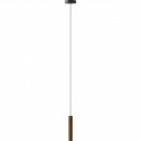 Lampa wisząca drewniana LED Chimes UMAGE ciemny dąb 02167