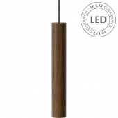 Lampa wisząca drewniana LED Chimes UMAGE ciemny dąb 02167