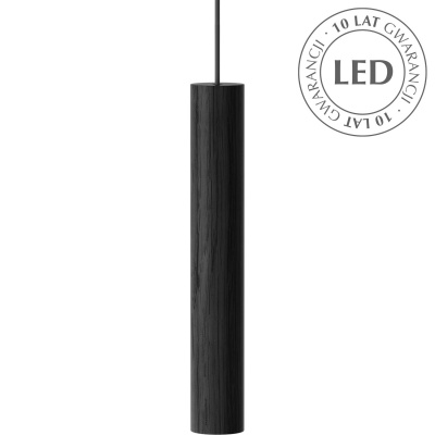 Lampa wisząca drewniana LED Chimes UMAGE czarny dąb 02265