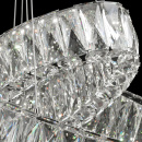 Lampa wisząca dwa okręgi kryształowe LED Goslar CHIARO Crystal 498011602