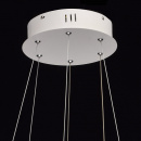 Lampa wisząca dwa pierścienie LED białe RegenBogen Hi-Tech 661014802