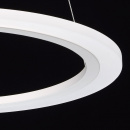 Lampa wisząca dwa pierścienie LED białe RegenBogen Hi-Tech 661014802