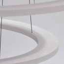 Lampa wisząca dwa pierścienie LED białe RegenBogen Hi-Tech 661014802