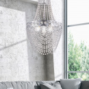 Lampa wisząca fontanna akrylowych kryształów Perseo Candellux 31-57495