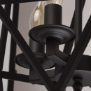 Lampa wisząca geometryczna - ażurowa konstrukcja DeMarkt Loft 104010704