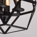 Lampa wisząca geometryczna - ażurowa konstrukcja DeMarkt Loft 104010704