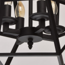 Lampa wisząca geometryczna - ażurowa konstrukcja DeMarkt Loft 104010704