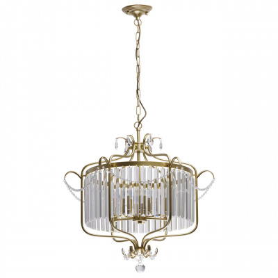 Lampa wisząca glamour złota Adele MW-LIGHT Crystal 373014806