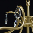 Lampa wisząca glamour złota Adele MW-LIGHT Crystal 373014806