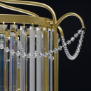 Lampa wisząca glamour złota Adele MW-LIGHT Crystal 373014806