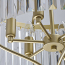 Lampa wisząca glamour złota Adele MW-LIGHT Crystal 373014806