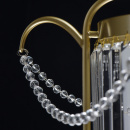 Lampa wisząca glamour złota Adele MW-LIGHT Crystal 373014806
