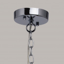 Lampa wisząca industrial chromowana kula na 3 żarówki MW-LIGHT Loft 285010303